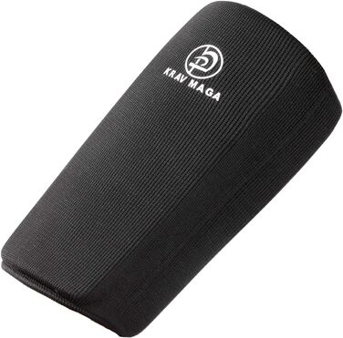 Передпліччя для крав-мага, з м&39якою підкладкою з обох боків. Еластична бавовна, чорного кольору, XL