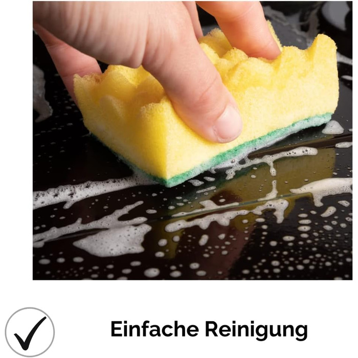 Склокерамічна подвійна конфорка Calor EBK2 DK 9 рівнів потужності 2900 Вт Індикатор залишкового тепла Штепсельні вилки Schuko Низька монтажна глибина 5 см Безкаркасні