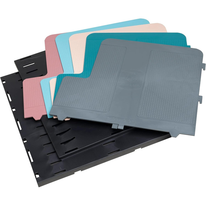 Артикул 390606D Вертикальна папка-картотека Modulotop з 5 роздільниками у скандинавському стилі для сортування пошти або документів формату A4 Розміри Глибина 30 x Ширина 28,8 x Висота 25,5 см різноманітні