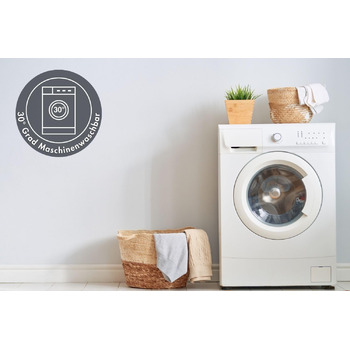 Килимок для вхідних дверей andiamo Samson для дому Бавовняний килимок, що вловлює бруд, що миється Нековзний, поглинаючий та високоякісний Килимок для вхідних дверей 60 x 100 см, Антрацит Антрацит 60 x 100 см (Прямокутний)