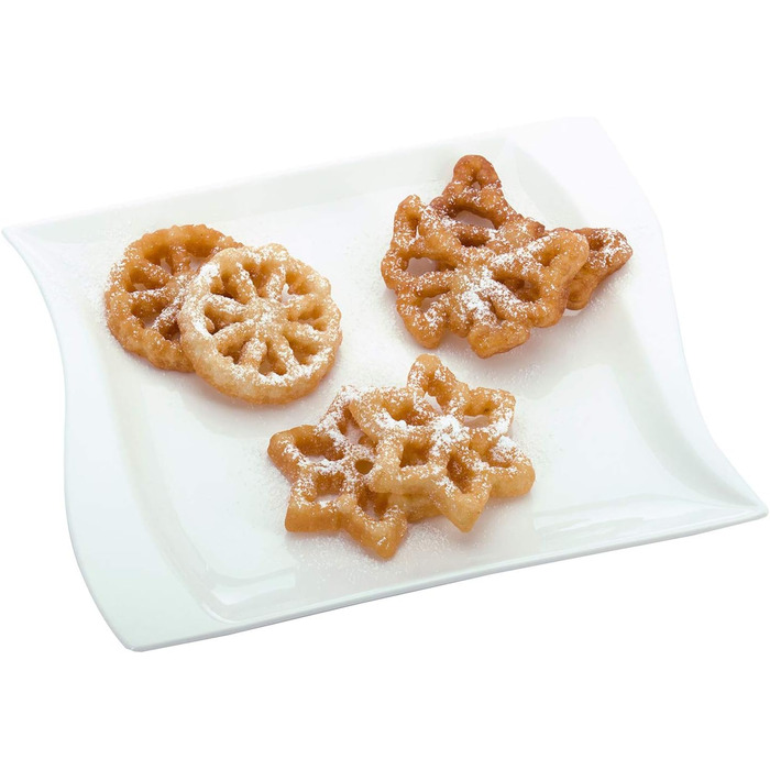 Вафельна пекарня Westmark, з 3 мотивами, з буклетом рецептів, розмір форми 7 9 см, сталь/дерево, сріблястий/світло-коричневий, 32242260