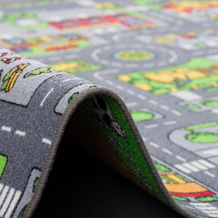 Килим Pergamon Street Килим двосторонній дитячий ігровий килимок для дитячої кімнати та ігрової кімнати 100х165 см Duoplay