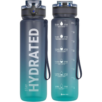 Пляшка для пиття Sahara Sailor, спортивна пляшка для пиття, BPA-free Tritan 1 л/500 мл/750 мл Непротікаюча спортивна пляшка для во