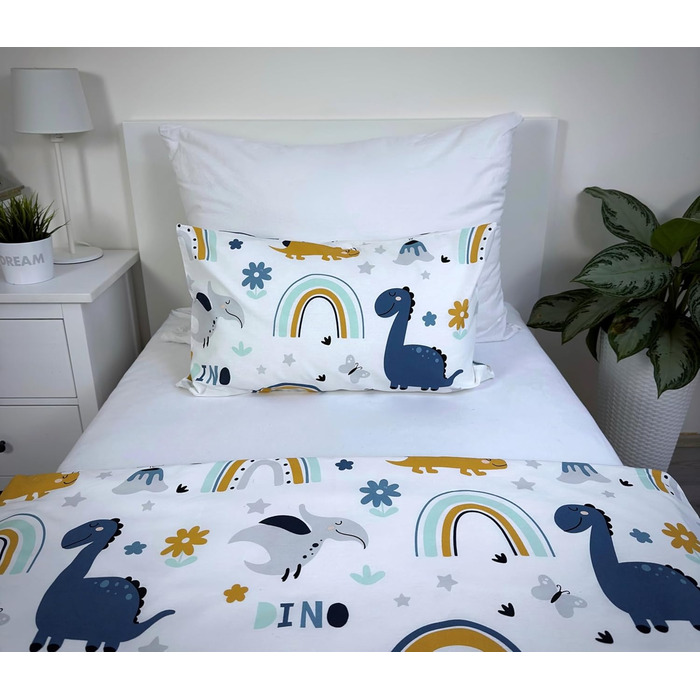 Дитяча постільна білизна Theonoi постільна білизна для малюків дитяче ліжечко в комплекті підковдра 100x135 та наволочка 40x60 з б