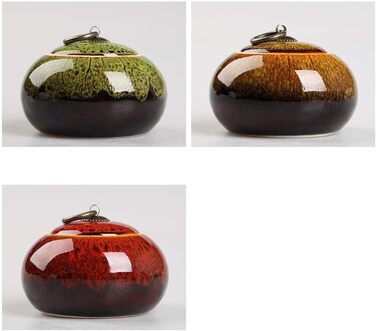 Порцелянова чайна коробка ZEALMAX, герметична бляшанка для чайника з чайним набором для кави та солодощів, керамічна чайна коробка / зберігання чаю A