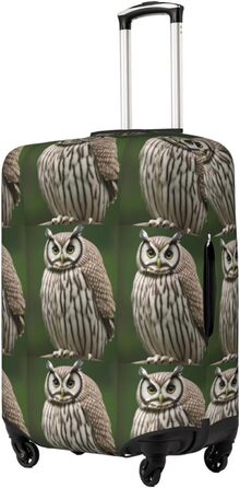 Чохол для валізи Fat Owl, міцний захист, підходить для багажу розміром 45,7 - 81,3 см, Чорний, Великий