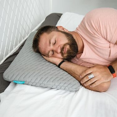 Подушка MKS Premium з піни з ефектом пам&39яті для сну на животі - висока якість та комфорт, висота 5 см, бамбуковий чохол