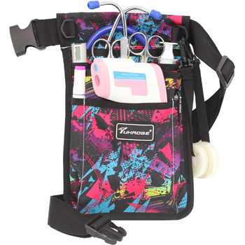 Сумка для зберігання медсестри Практична сумка на талії Кишенькова сумка медсестри Поясний органайзер Сумка для зберігання медсест