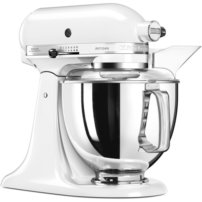 Кухонний комбайн KitchenAid Artisan 4,8 л білий