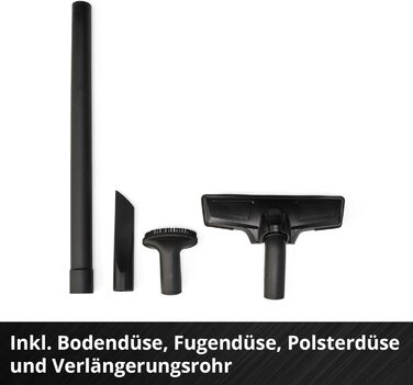 Акумуляторний ручний пилосос Einhell TE-VC 18 Li-Solo Power X-Change (18 В, сила всмоктування 42 мбар, контейнер для пилу 540 мл,