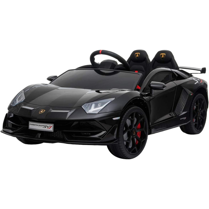 Дитячий автомобіль - електромобіль Lamborghini Aventador SVJ - ліцензійний - 12V7AH, 2 двигуни - 2.4Ghz пульт дистанційного керува