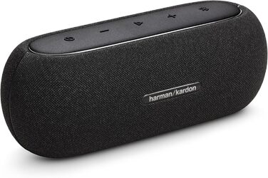 Колонка Harman Kardon Luna чорного кольору - Портативна, водонепроникна Bluetooth-колонка - До 12 годин роботи від акумулятора чор