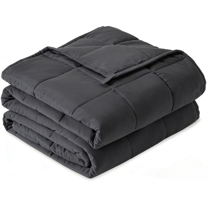 Ковдра Good Nite з обтяженням 150 x 200 см 8 кг, антистресова терапевтична ковдра, сприяє глибокому сну, сіра 150 x 200 см-8 кг