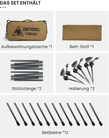 Складане похідне ліжко 19070 см, портативне туристичне ліжко, легке, складне, кемпінгове ліжко до 150 кг для намету, для активного відпочинку на природі, подорожей, саду, офісу, кольору койота коричневого