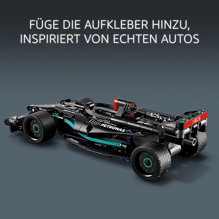 Конструктор LEGO Technic Mercedes-AMG F1 W14 E Performance Race Car Toy 42165, 240 деталей, гоночний болід