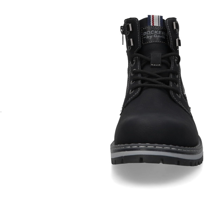Чоловічі класичні ботильйони Dockers by Gerli, чоловічі ботильйони, знімна устілка, розмір 45 EU, чорні, 100