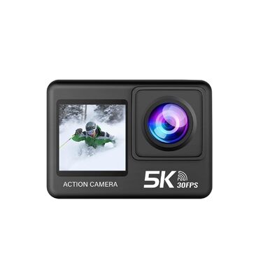 Підводна камера Matrodive 5k Ultra HD - Опануйте техніки глибоководної зйомки. Екшн-камера із сенсорним екраном C1-5K - Ідеально підходить для екстремальних видів спорту та пригод. 6*4*2 см Чорний колір