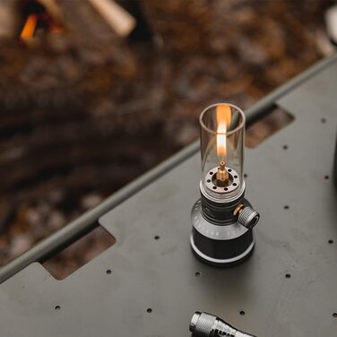 Газовий ліхтар, комплект свічок, кемпінговий ліхтар з порожнім баком, портативна вулична ліхтарна трубка, для риболовлі, походів, альпінізму (лише балон)