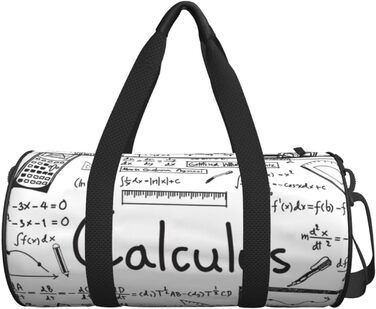 Універсальна дорожня сумка, спортивна сумка для чоловіків та жінок, сумка для математики, геометрії та тренувань, великий мішок для речей