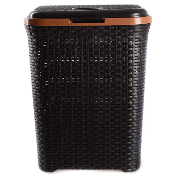 Кошик для білизни Violet House 0726 Роттанг BROWN 55 л (7008643)