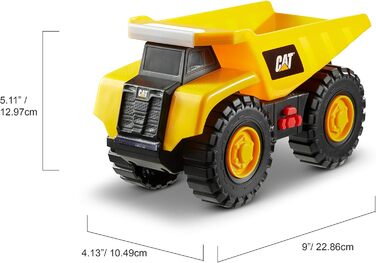 Самоскид CAT Tough Machines Construction Vehicle, жовто-чорна конструкція, 82285 Caterpillar