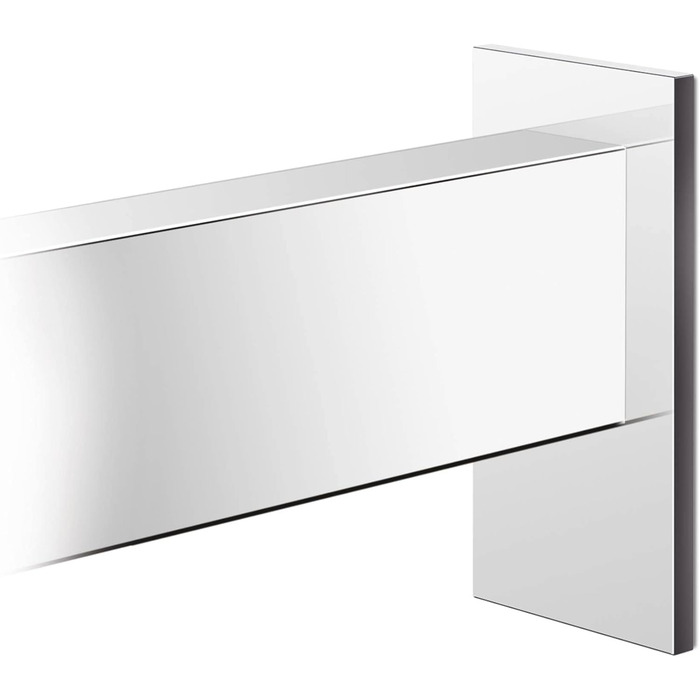 Настінні кронштейни LINEA для клейового кріплення, набір з 2 шт., глянцева нержавіюча сталь, 40041