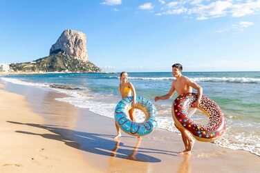 Кільце для плавання Bestway Donut Ø 107 см, асорті
