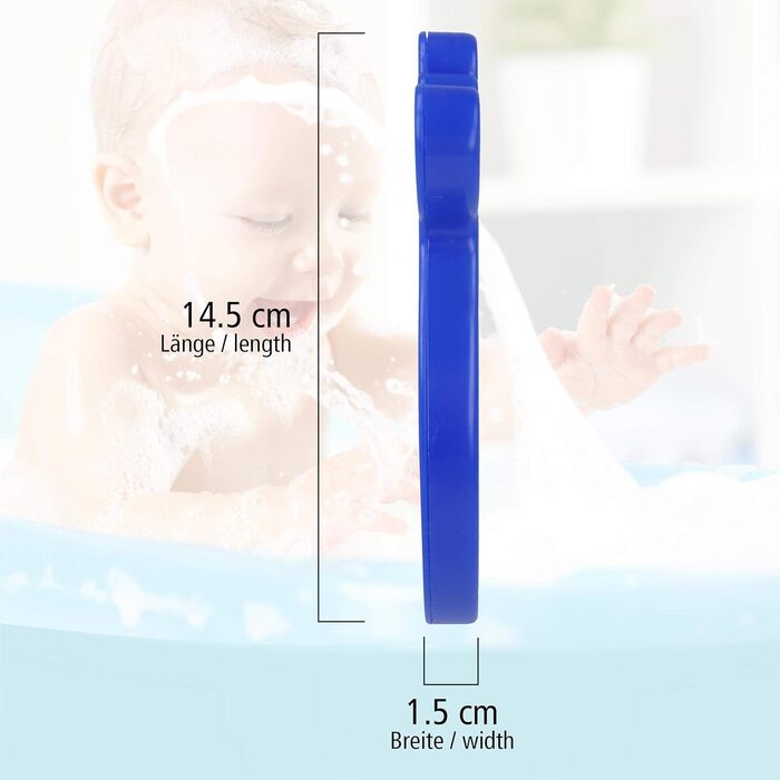 Упаковки Термометр для ванни Риба в блакитному аналогу Термометр для безпечного купання у ванній для немовлят малюків Діти Дорослі