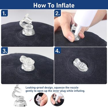 Багатофункціональна надувна подушка Sex Travel Pillow Bedroom Sex Furniture for Pars Women