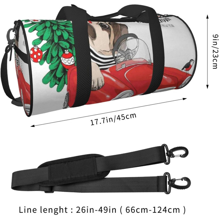 Велика дорожня сумка з написом З Різдвом, спортивна сумка для чоловіків та жінок, сумка для подорожей, спортивна сумка
