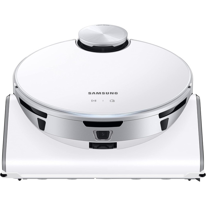 Робот-пилосос Samsung Jet Bot AI VR50T95735W/WA, потужність всмоктування 30 Вт, 0,2 , Clean Station, AI-розпізнавання об'єктів, 3D