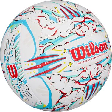Волейбольний м'яч WILSON Graffiti Peace VB New