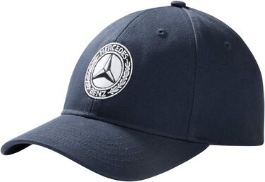 Кепка Mercedes-Benz Collection Cap MB Classic Collection Men Чоловіча кепка з синього бавовни Navy, Offwhite