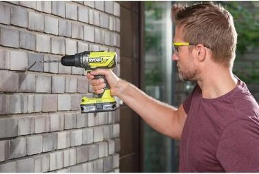 Вольтовий літій-іонний 1/2-дюймовий 2-швидкісний дриль-шуруповерт (18-вольтовий акумулятор не входить до комплекту) Зелений, 277 O