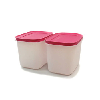 Контейнер для морозильної камери TUPPERWARE 1,1 л рожево-білий високий G35 (2) Крижаний кристал Крижаний кристал