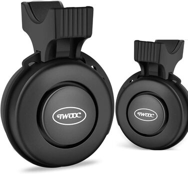 Велосипедний дзвінок USB, акумуляторний електрични 120 дБ чорний