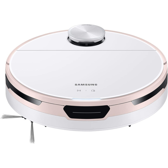 Робот-пилосос Samsung Jet Bot VR30T85513W/WA, потужність всмоктування 5 Вт, 0,3 , станція очищення, датчик LIDAR, інтелектуальне к