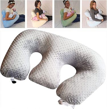 Для вагітних, Large & Plump Breastfeeding Pillow, Large & Plump Breastfeeding Pillow, сірий