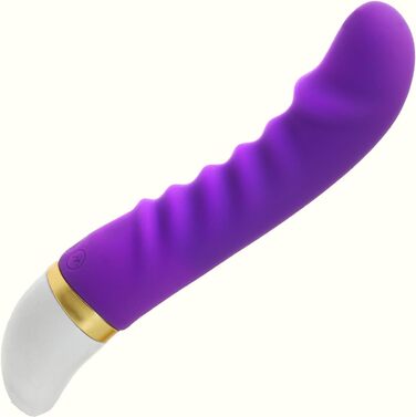 Класичний вібратор для жінок Future of your pleasure Sensual 19 см, діаметр 3,5 см, сильна вібрація, силіконовий, стимуляція G-точки, для пар, FOPS W36-3 (тихий)