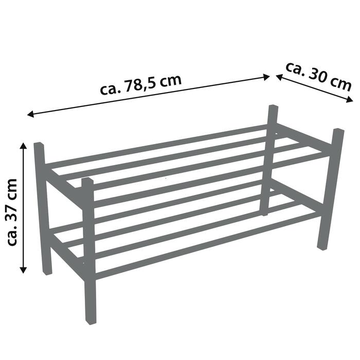 Полиця для взуття Casa Si Shoe Rack Bamboo (CS92307W04)