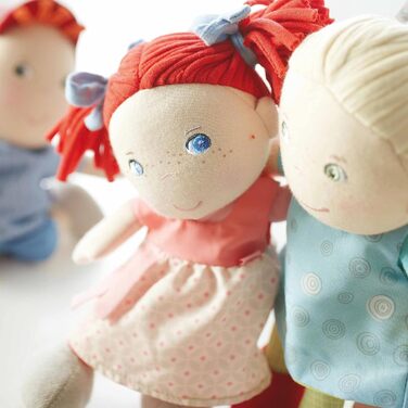 М&39яка ганчіркова лялька Doll Mirli, для дітей від 6 місяців для гри, обіймів і комфорту, подарунок на народження та хрещення, по