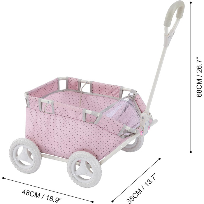 Коляска Дитяча лялька Wagon Візок для ляльок Візок для тварин