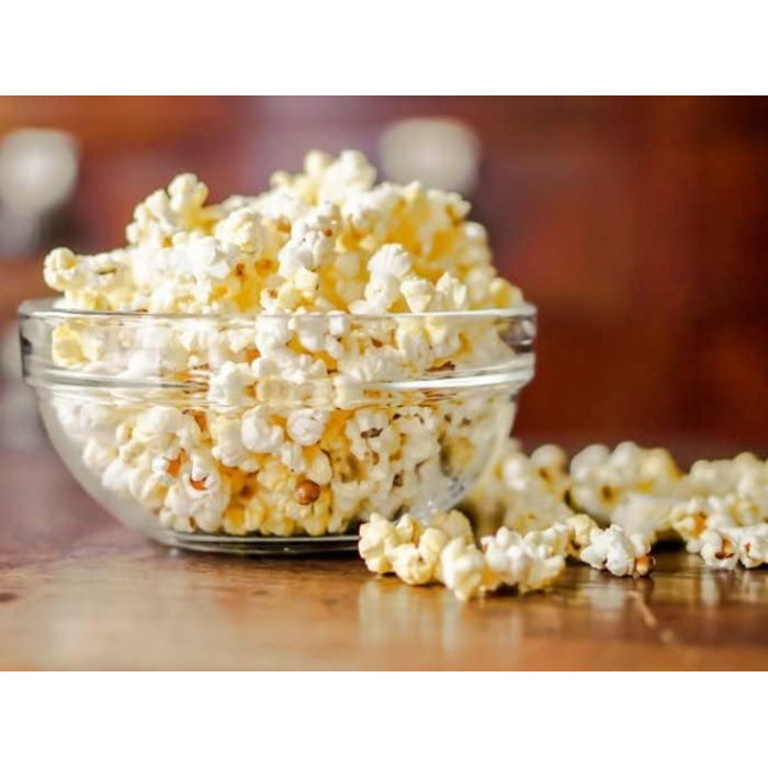 Машина для приготування попкорну, Машини для приготування попкорну, Електрична машина для приготування попкорну, 1200 Вт, включаючи дозуючу ложку, Попкорн готовий за 2 хвилини, Домашній кінотеатр, Серія (синій)