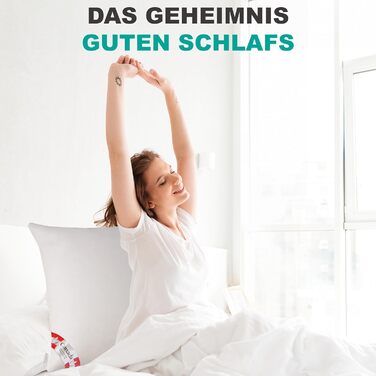 Пухова подушка betten-traum-land з гусячого пуху 100 Канадська гуска з наповнювачем 400 г, вага 40x80 см