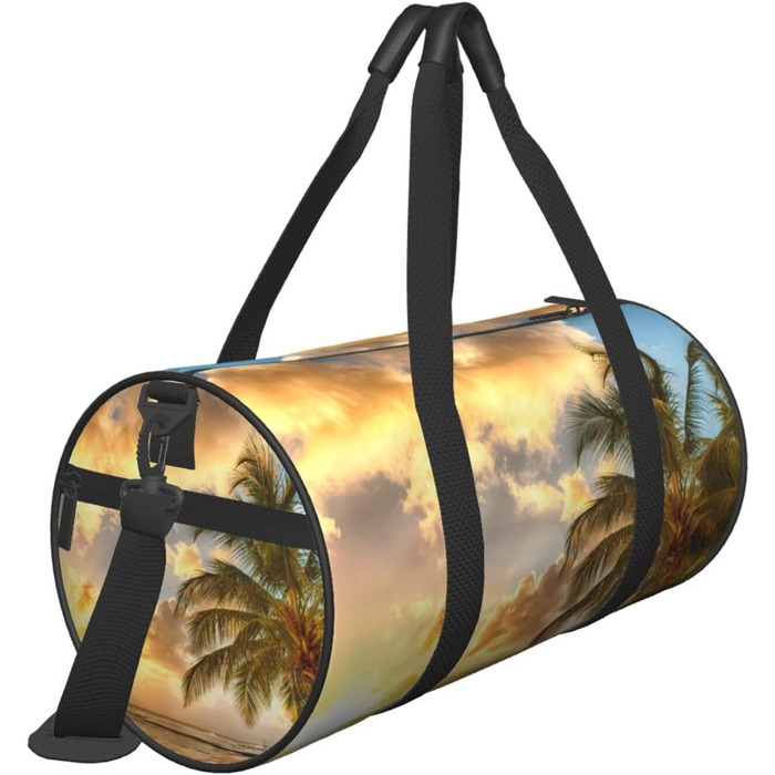 Велика дорожня сумка Гавайський захід сонця Легка та міцна Ідеальний подарунок для походів, відпусток, ділових поїздок та іншого