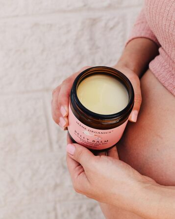 Від Irene Organics - Бальзам для живота проти розтяжок для вагітних і після пологів, 113 г