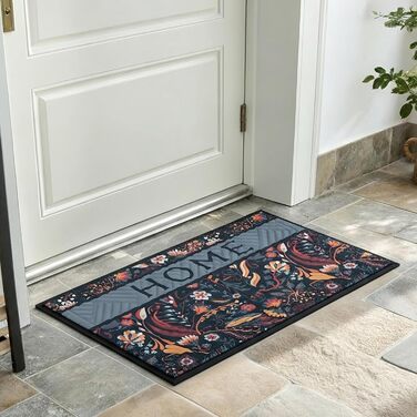 Килимок для дверей Soft Step Lima стильний, міцний та екологічний килимок для використання всередині та зовні приміщень, ідеально підходить для патіо, балконів та під дверима, нековзний та довговічний, 45x75 см