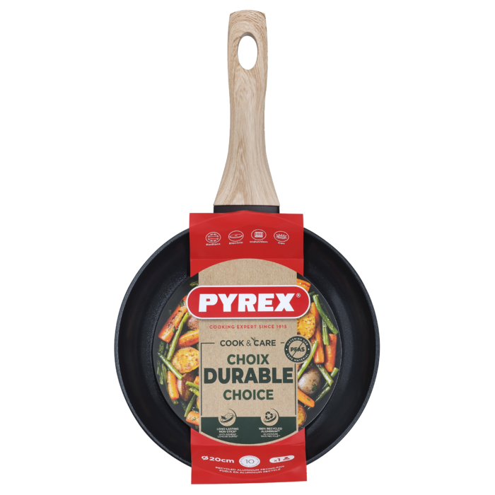 Сковорода Pyrex Cook&Care 20 см, класична (7120903)