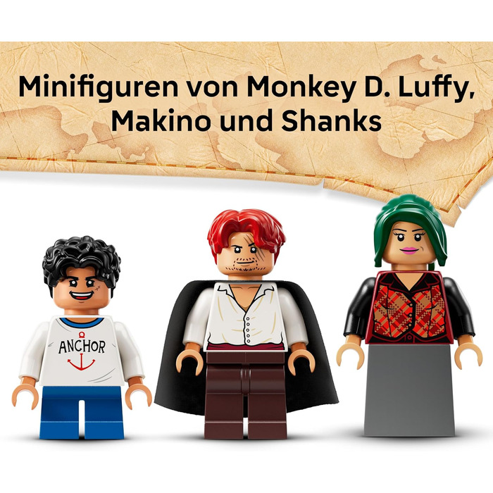 Конструктор LEGO ONE Piece Windmühlendorf-Hütte 75636, 299 деталей, аніме-тематика