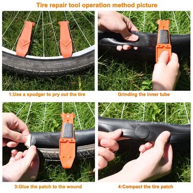 Набір для ремонту велосипеда SHYOSUCCE, 110 предметів